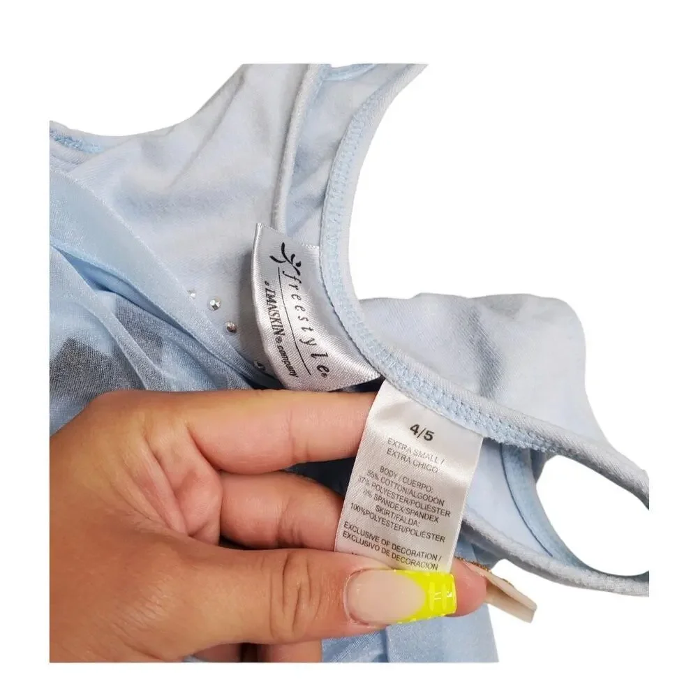 Danskin Freestyle Blue Ballet Leotard Size: 4/5